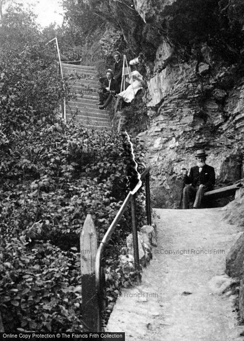 Photo of Torquay, Babbacombe Slopes, People 1907
