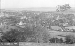 Barton And Torbay From Great Hill c.1939, Torquay