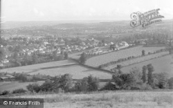 Barton Cross From Great Hill c.1939, Torquay