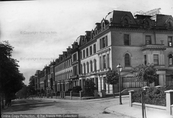 Photo of Torquay, Belgrave Terrace 1889