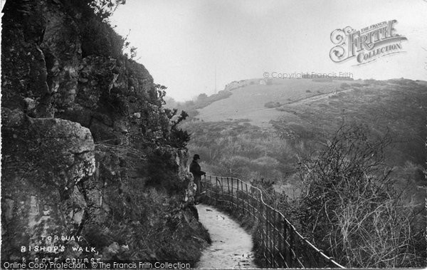 Photo of Torquay, Bishop's Walk And Golf Course 1912