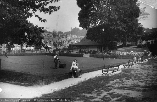 Photo of Torquay, Bowling Green c.1939
