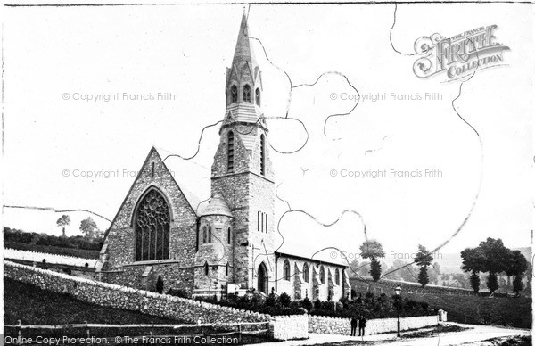Photo of Torquay, Christ Church, Ellacombe c.1875