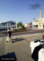 Clock Tower And The Strand c.1995, Torquay