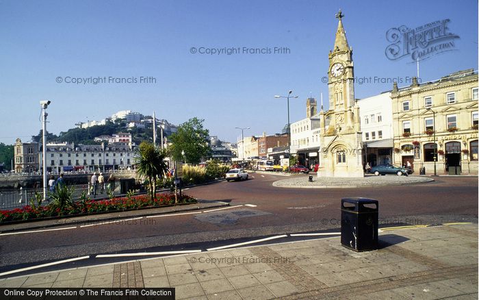 Photo of Torquay, Clock Tower And The Strand c.1995