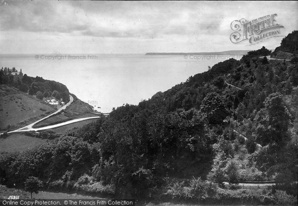 Photo of Torquay, From Inland 1890