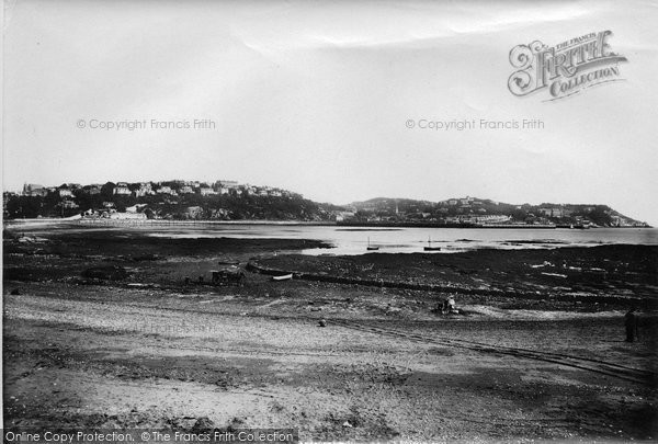 Photo of Torquay, From Ladies Bathing Cove 1896