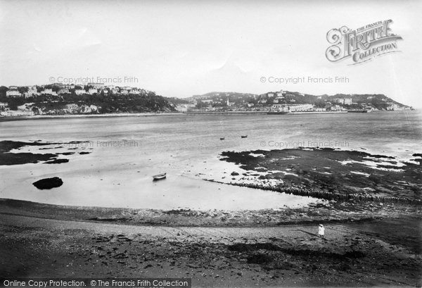 Photo of Torquay, From Ladies Bathing Cove 1896