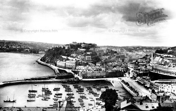 Photo of Torquay, From Vane Hill 1888