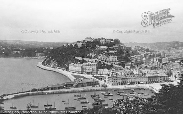 Photo of Torquay, From Vane Hill 1890