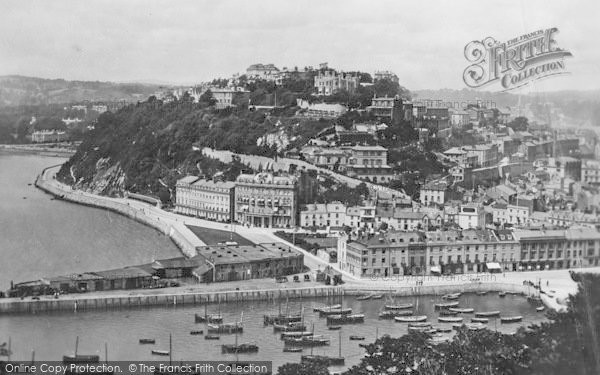 Photo of Torquay, From Vane Hill 1890