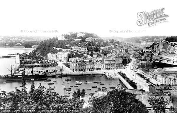 Photo of Torquay, From Vane Hill 1901
