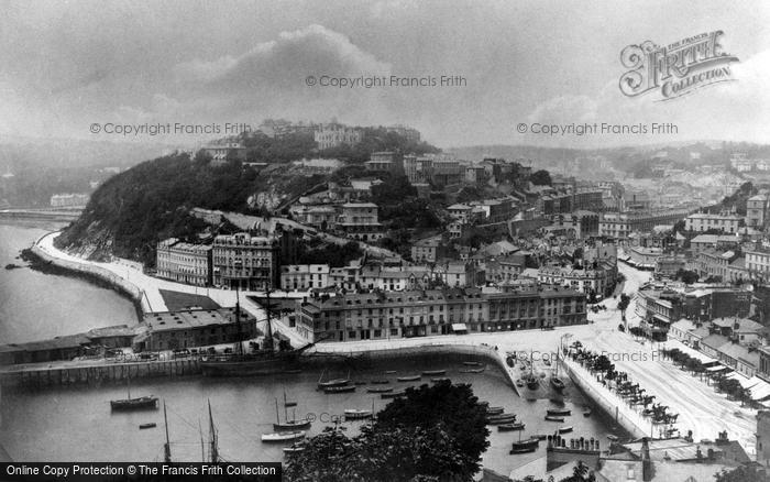 Photo of Torquay, From Vane Hill c.1900