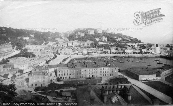 Photo of Torquay, From Waldon Hill 1886