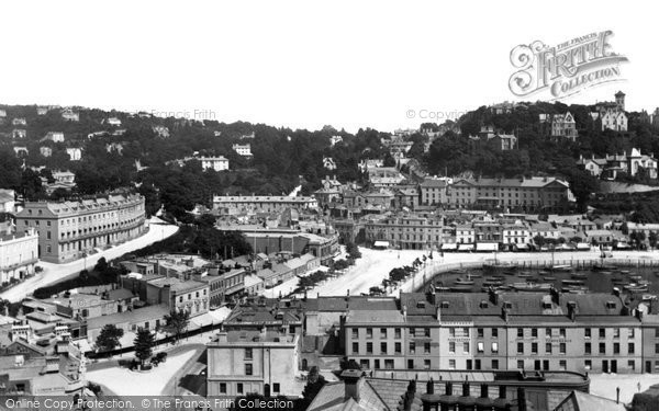 Photo of Torquay, From Waldon Hill 1888