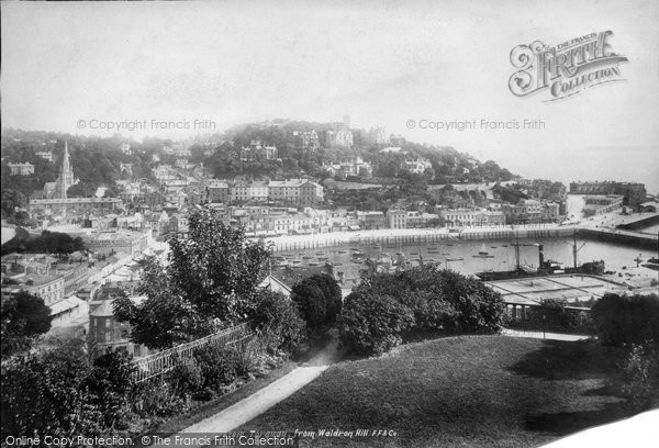 Photo of Torquay, From Waldon Hill 1901