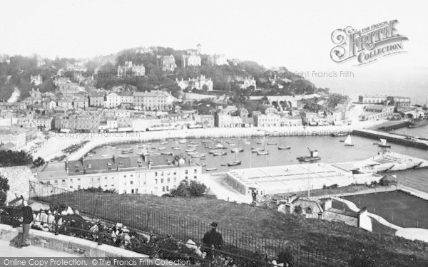 Photo of Torquay, From Waldron Hill 1896