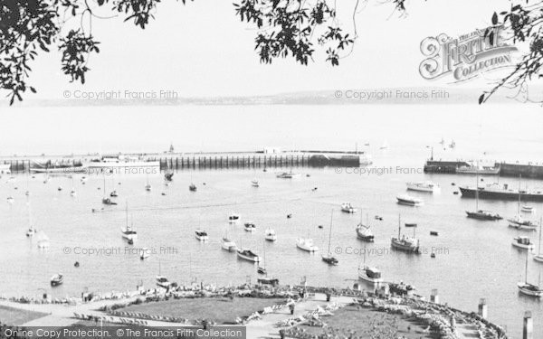 Photo of Torquay, Harbour c.1955