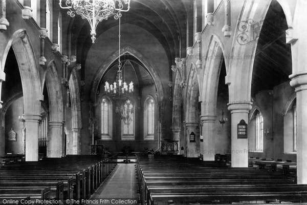 Photo of Torquay, Holy Trinity Church Interior 1899
