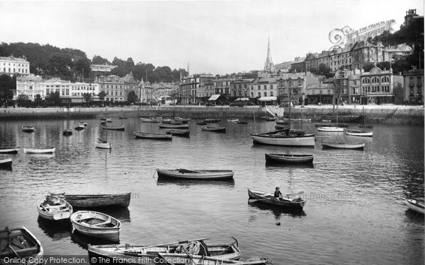 Photo of Torquay, Inner Harbour 1920