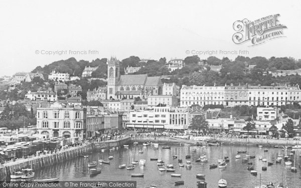 Photo of Torquay, Inner Harbour c.1950