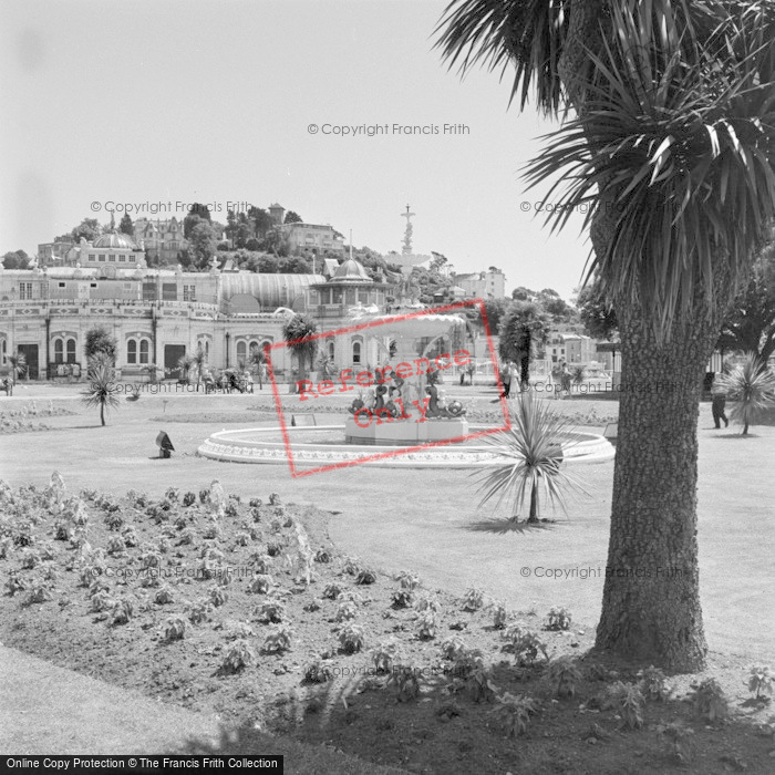 Photo of Torquay, Municipal Gardens 1961
