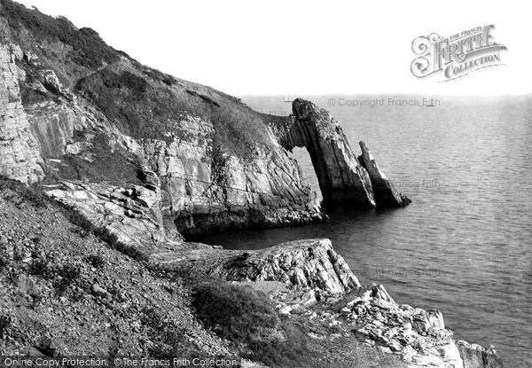 Photo of Torquay, Natural Arch c.1939
