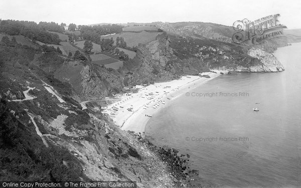 Photo of Torquay, Oddicombe Beach 1896