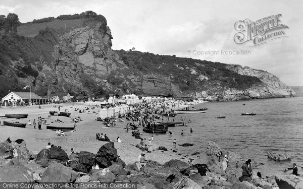 Photo of Torquay, Oddicombe Beach 1924