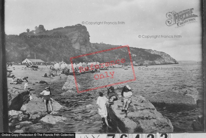 Photo of Torquay, Oddicombe Beach 1924