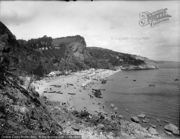 Photo of Torquay, Oddicombe Beach 1924