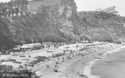 Oddicombe Beach 1925, Torquay