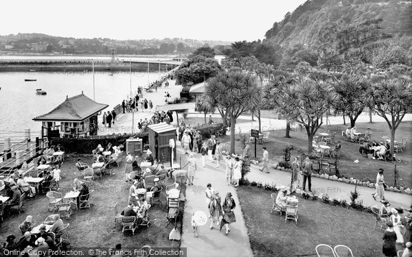 Photo of Torquay, Pavilion Cafe And Tea Gardens 1928