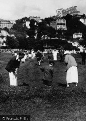 Pitch And Putt, Abbey Park 1924, Torquay