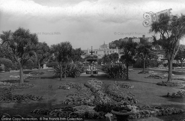 Photo of Torquay, Princess Gardens 1924