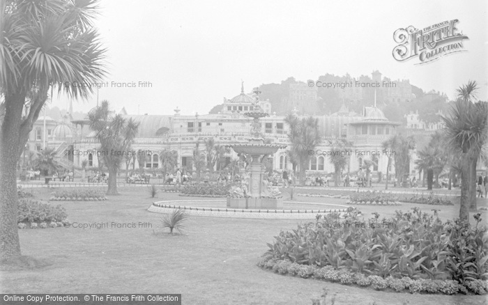 Photo of Torquay, Princess Gardens And The Pavilion 1949