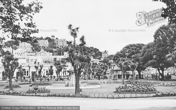 Photo of Torquay, Princess Gardens c.1950 
