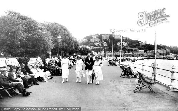 Photo of Torquay, Princess Parade 1920