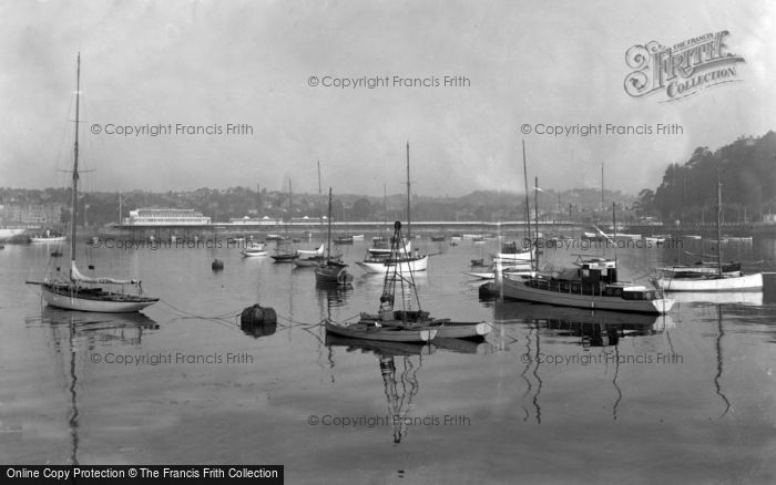 Photo of Torquay, Princess Pier In The Evening 1938