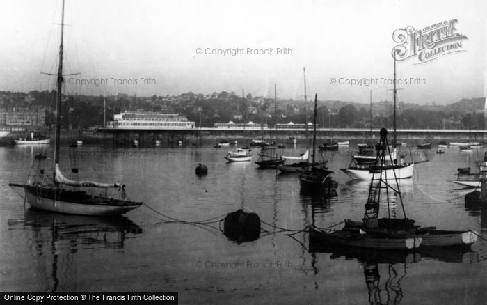 Photo of Torquay, Princess Pier In The Evening 1938