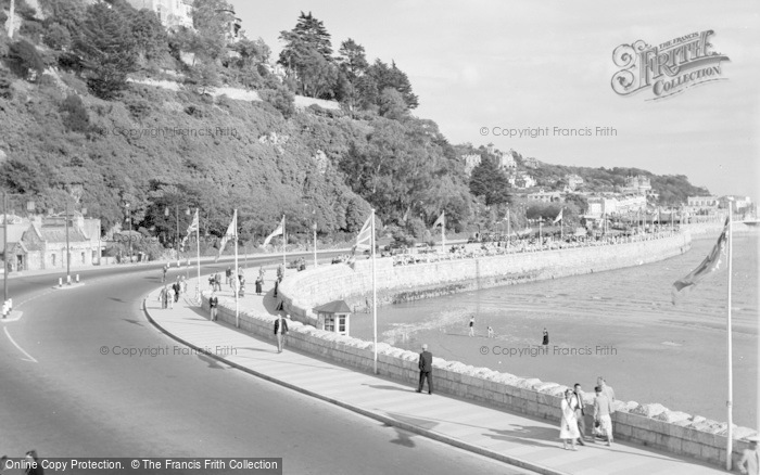 Photo of Torquay, Promenade And Rock Walk 1938