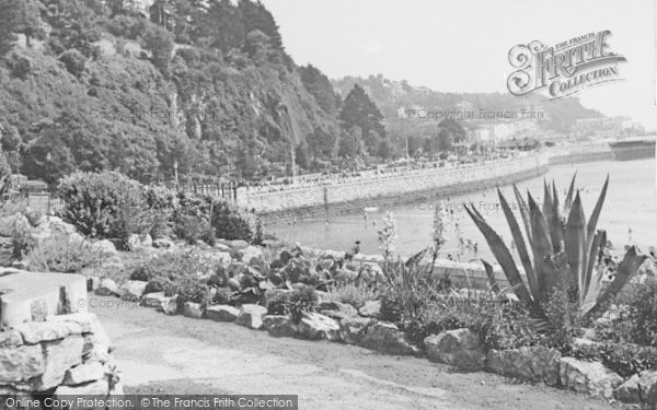 Photo of Torquay, Promenade And Rock Walk 1948