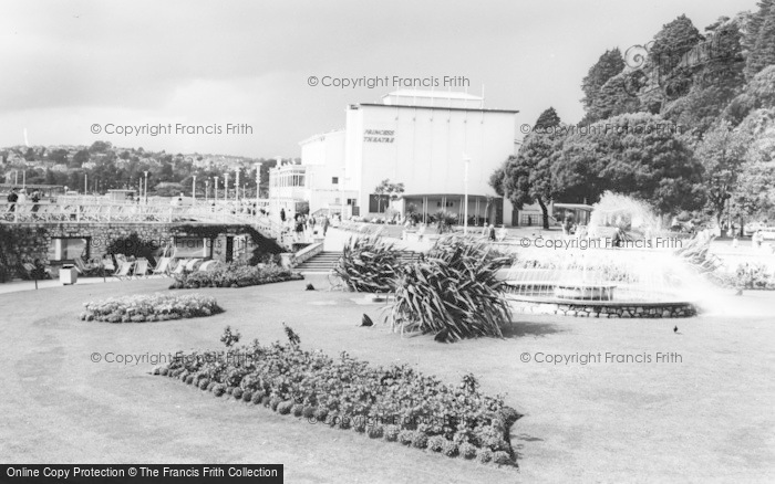 Photo of Torquay, Promenade Gardens 1966