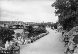 Rock Walk And Pier Entrance 1896, Torquay