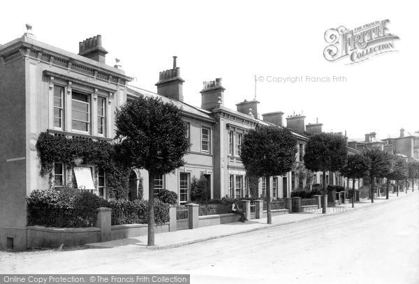 Photo of Torquay, Scarborough Terrace 1889