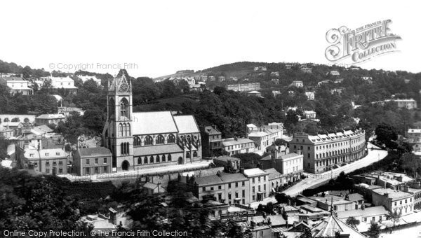 Photo of Torquay, St John's Church 1889