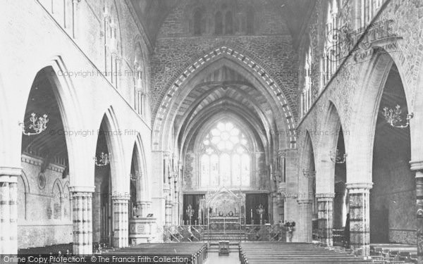 Photo of Torquay, St John's Church Interior 1889