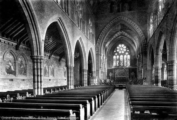 Photo of Torquay, St John's Church Interior 1899