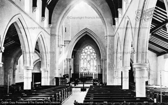 Photo of Torquay, St John's Church Interior c.1875
