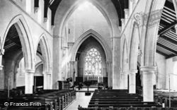 St John's Church Interior c.1875, Torquay